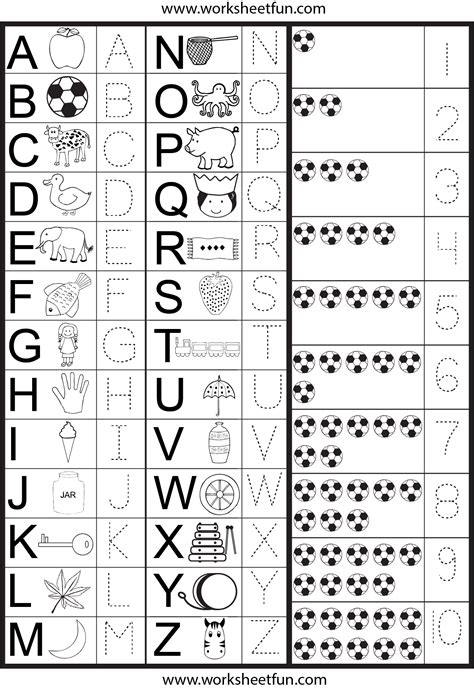 Trace Numbers And Letters Printables