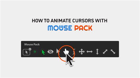 How to animate cursors in After Effects with Mouse Pack