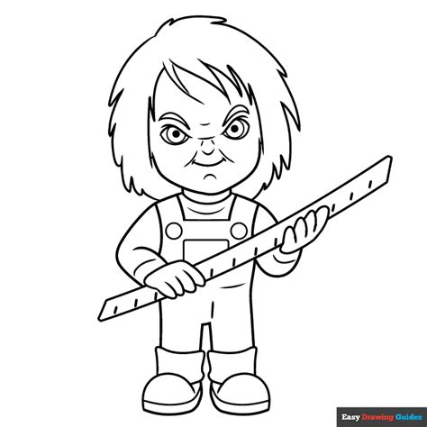 Chucky Coloring Pages