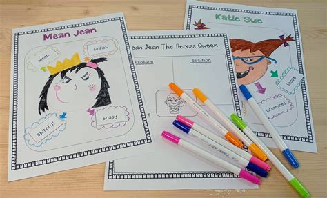 The Recess Queen Book Extension Activities - NBpreKactivities