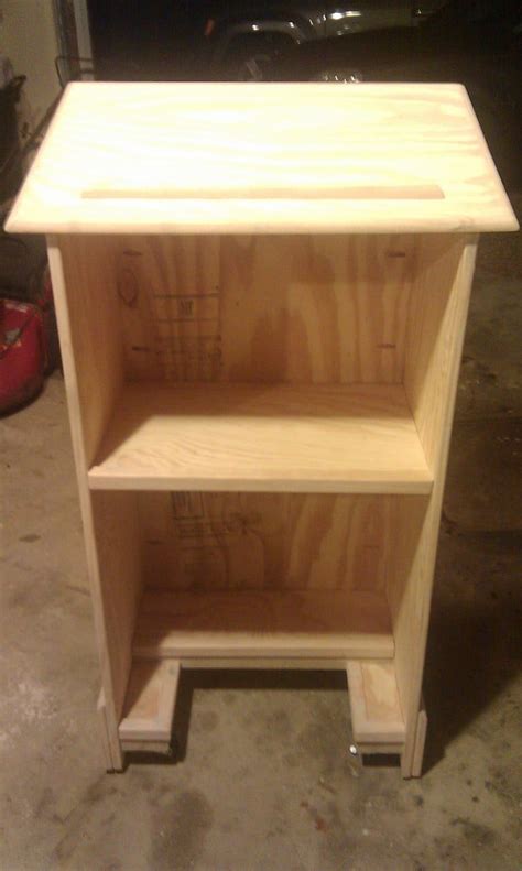 Wood Build Podium Plans PDF Plans