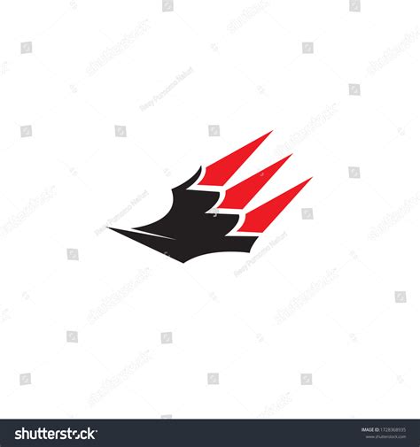 Claw Logo Vector Design Template Stock Vector (Royalty Free) 1728368935