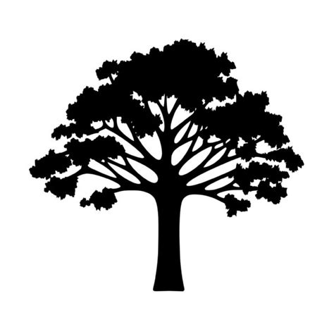 Oak Tree SVG Image for Cricut, Silhouette, and Laser Machines