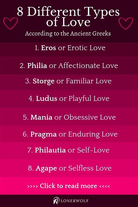 8 Different Types of Love According to the Ancient Greeks ⋆ LonerWolf