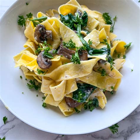 Creamy Fettuccine With Mushrooms and Thyme Recipe on Food52