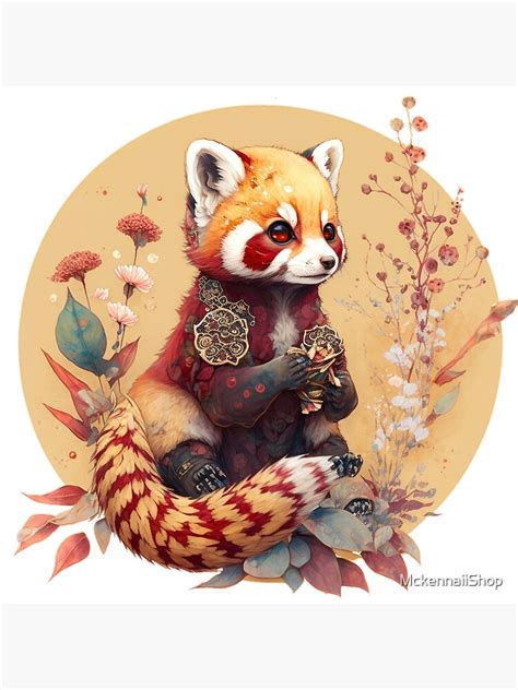 "Red Panda" Art Board Printundefined by MckennaiiShop | Redbubble