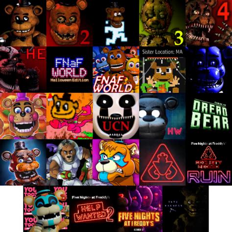 The FNaF Games Tier List (Community Rankings) - TierMaker