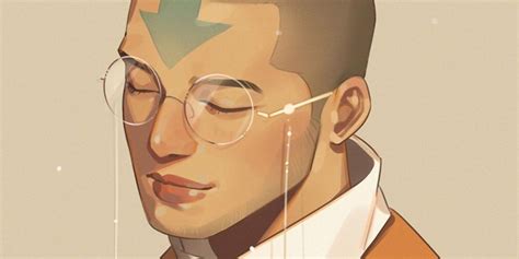 Avatar: The Last Airbender Fan Art Imagines an Older Modern Aang