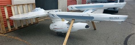 The Trek Collective: Another giant USS Enterprise-A model for sale!