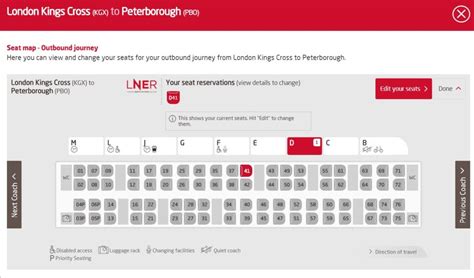 Lner 225 Seat Map 2025 Chart - Alisha Thomasa