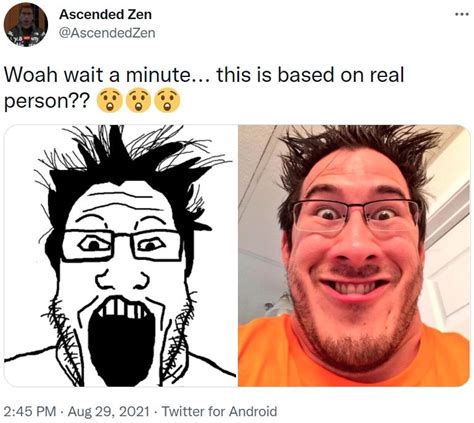 Markiplier Soyjak Origin | Soy Boy Face / Soyjak | Know Your Meme