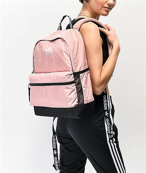 adidas National Pink Spirit Backpack | Zumiez | Backpacks, Cute backpacks for highschool, High ...