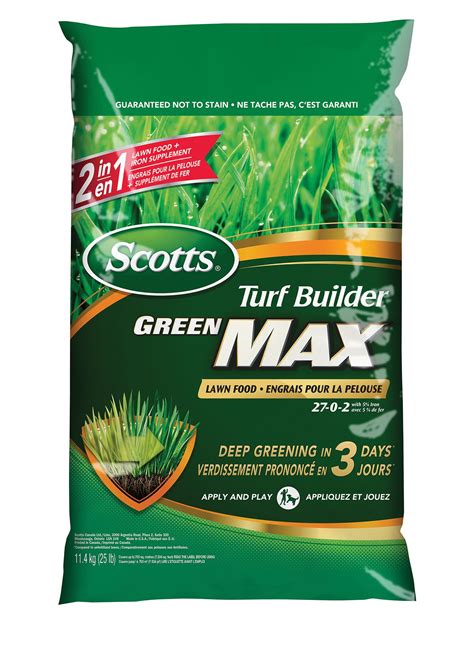 Green Max Grass Fertilizer - 11.4 kg from SCOTTS | BMR