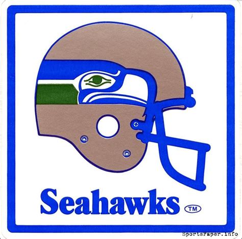 Sticker Album: 1980s Seattle Seahawks Helmet/Logo – SportsPaper.info ...