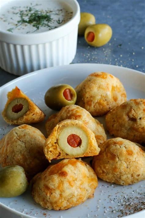 Olive Cheese Balls (Easy Baked Appetizer!)