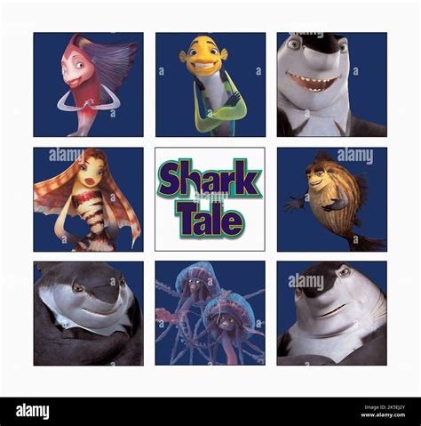 VARIOUS CHARACTERS, SHARK TALE, 2004 Stock Photo - Alamy