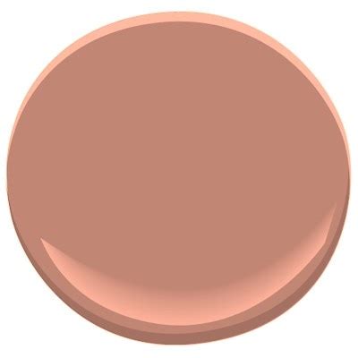 Smoked Salmon CC-154 Paint - Benjamin Moore Smoked Salmon Paint Colour Details