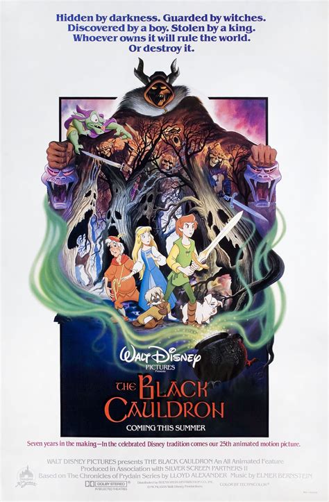 The Black Cauldron 1985 U.S. One Sheet Poster - Posteritati Movie ...