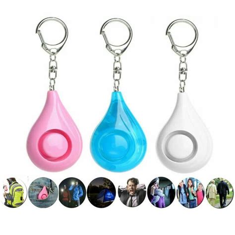 Personal Alarm Security Keychain Emergency Safety Alarm