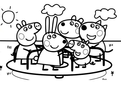 Peppa Pig Coloring Pages - Free Peppa Pig Coloring Pages Printables