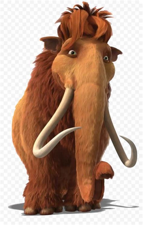 Ice Age - Scrat Ellie Manfred Sid Woolly Mammoth PNG - scrat, african elephant, character ...