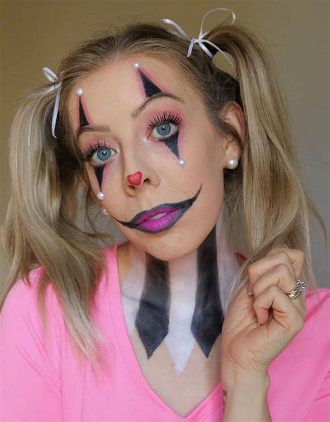 Cute and Easy Clown Makeup Halloween Tutorial - Kindly Unspoken