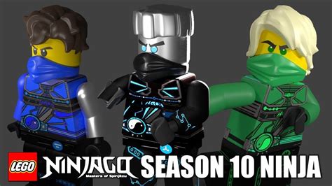 LEGO NINJAGO SEASON 10 NEW NINJA MINIFIGURES! (Fan-Made) - YouTube