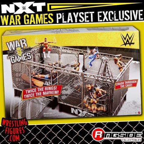 MATTEL WWE NXT WAR GAMES EXCLUSIVE PLAYSET PRE-ORDER! | WrestlingFigs