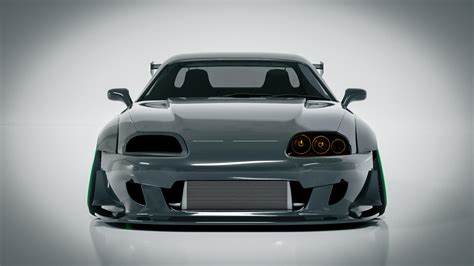 Toyota Supra MK4 Drift Tune - 3D Model by Naudaff3D