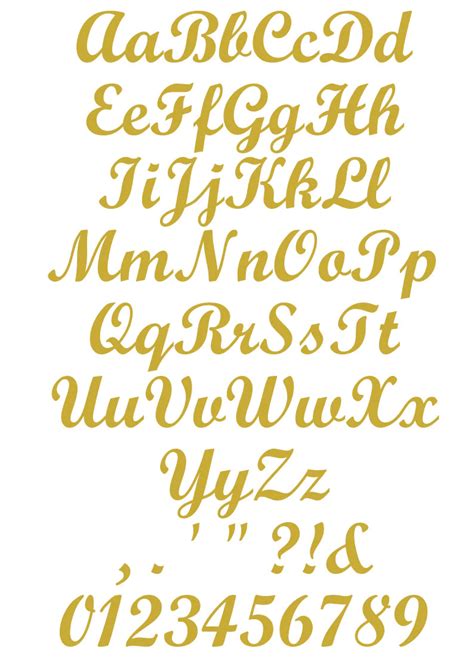 Script Font SVG TTF Fancy Script Font Alphabet Thick - Etsy | Script ...