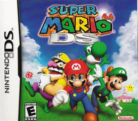 Super Mario 64 DS (2004) Nintendo DS box cover art - MobyGames