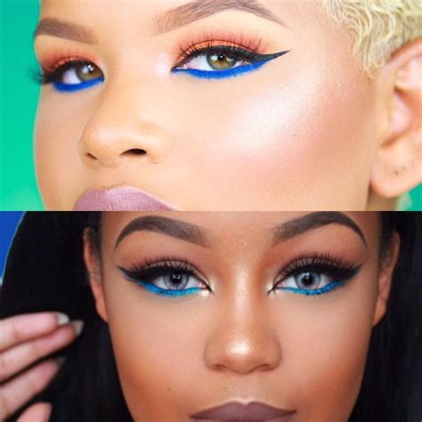 Blue Eyeliner Makeup Looks - Makeup Vidalondon