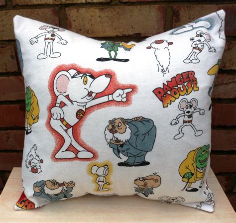 Dangermouse Penfold Vintage Fabric Cushion Danger Mouse | Etsy