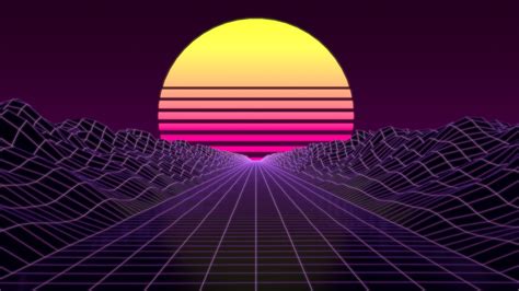 4k Retro Sun Desktop Wallpapers - Wallpaper Cave