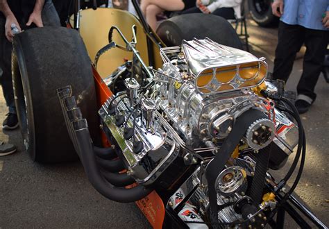 Top fuel front engine dragster at the Grand National Roadster Show : Autos