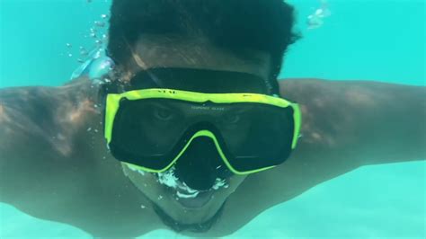 First Time Snorkeling at Saint Thomas - YouTube