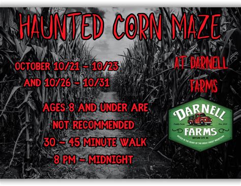 Haunted Corn Maze - Visit Smokies