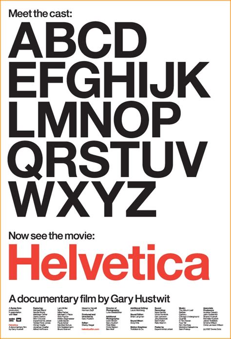 History of Design: Helvetica