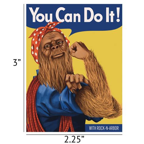 You Can Do It Sticker - Rock-N-Arbor