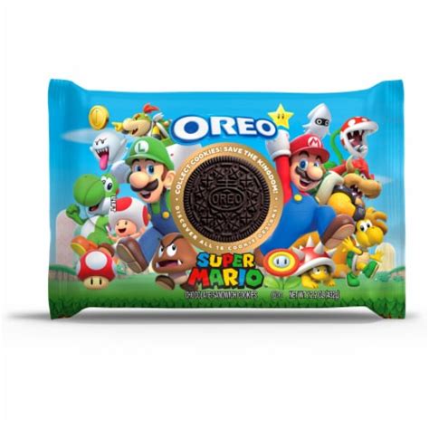 Super Mario™ Oreo Chocolate Sandwich Cookies Limited Edition, 12.2 oz - Fry’s Food Stores