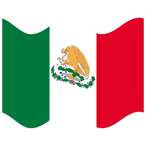 Mexico Flag Vector - ClipArt Best