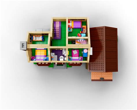 LEGO Simpsons House Top Floor | Bricking Around