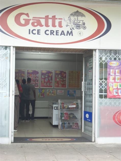 Gatti Ice Cream factory shop in the city Chatsworth