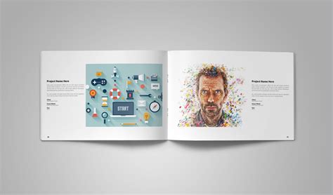 Graphic Designer Portfolio By Van Roem | TheHungryJPEG