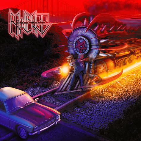 Album Artwork for thrash metal band Rail Rage - Metal Album Design