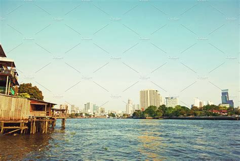 Bangkok River | Stock Photos ~ Creative Market