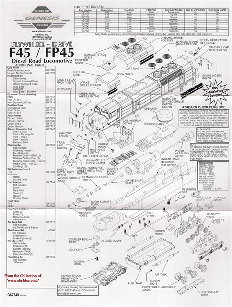 athearn sd40-2 parts diagram - nadirangatno