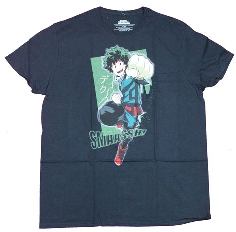 My Hero Academia Mens T-Shirt - Deku Full color Smaasshh!