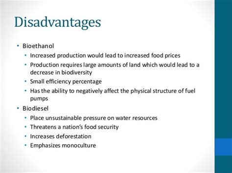 View Biofuels Advantages And Disadvantages Images - Engineering's Advice