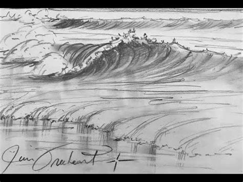 Wave drawing Perspective, #1 #waves #drawing #graphite #wave #sketch #art #arttutorial #seascape ...